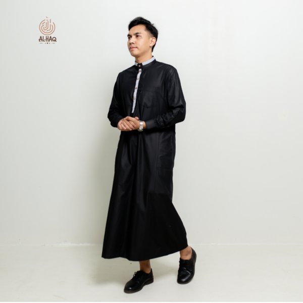 JUBAH KHALID - HITAM